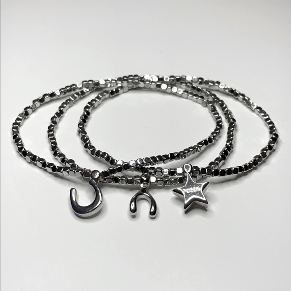 Fossil Lucky Charm Bracelet Set
